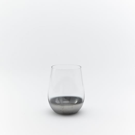 Metallic Ombre Stemless Wine Glass west elm