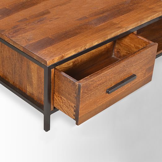 Metal + Wood Coffee Table west elm