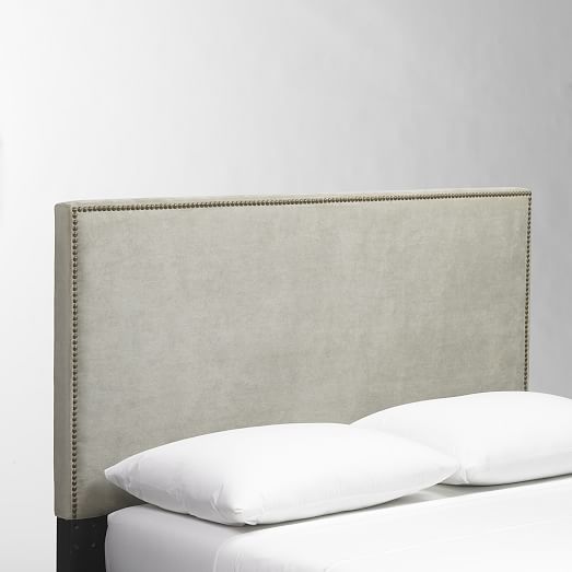 Nailhead Upholstered Headboard | west elm