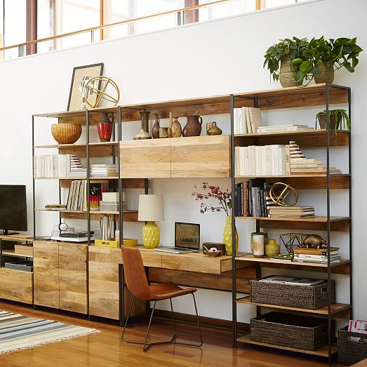 Industrial Modular 33" Bookshelf west elm