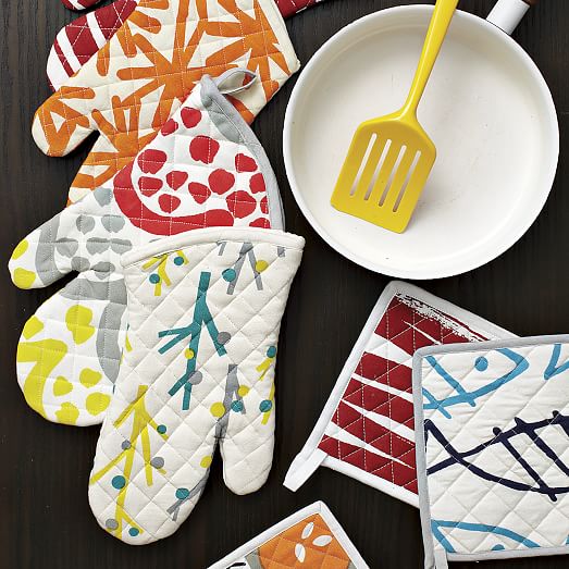 Brushstrokes Pot Holder west elm