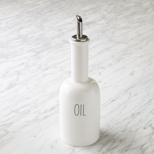 Labeled Kitchen Oil + Vinegar Dispensers west elm