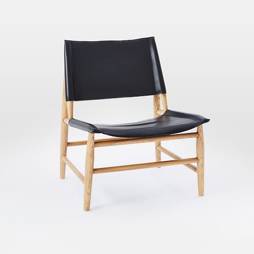 Leather Sling Chair west elm