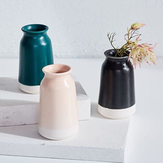 Paper & Clay Mug, Vase + Planter Dark Teal west elm