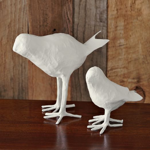 PapierMâché Birds west elm