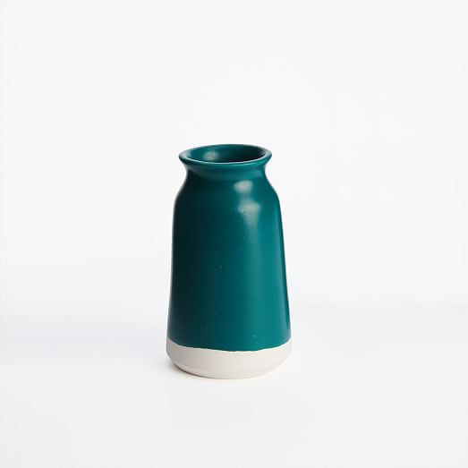 Paper & Clay Mug, Vase + Planter Dark Teal west elm