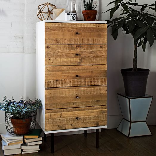Reclaimed Wood + Lacquer Buffet (56") west elm