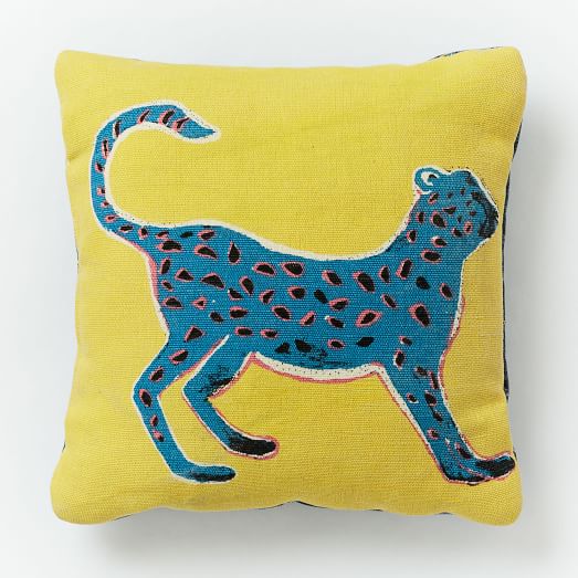 Outdoor Cheetah Pillow west elm