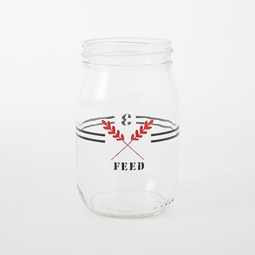 FEED Glass Tumbler (Set of 4) west elm