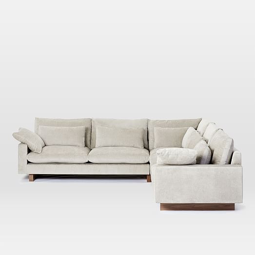 Harmony DownFilled LShaped Sectional west elm