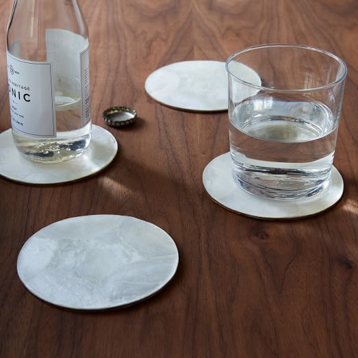 Capiz Coasters (Set of 4) west elm