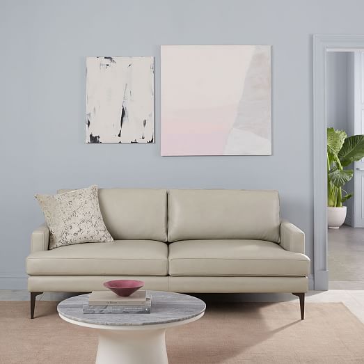 Andes Leather Sofa (76.5") west elm