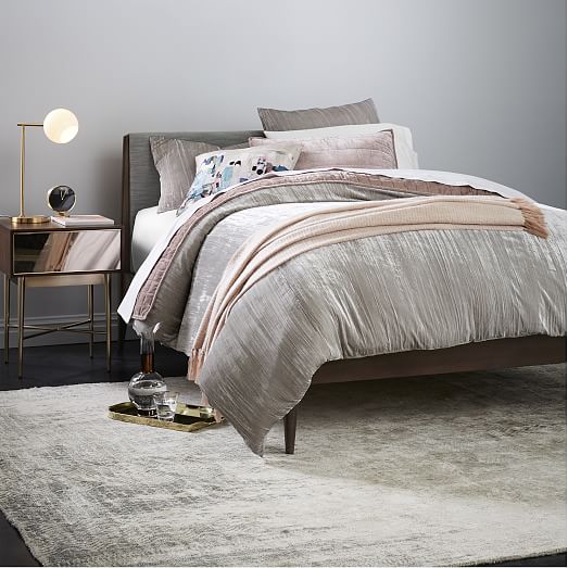 Watercolor Abstract Brocade Pillow Covers west elm