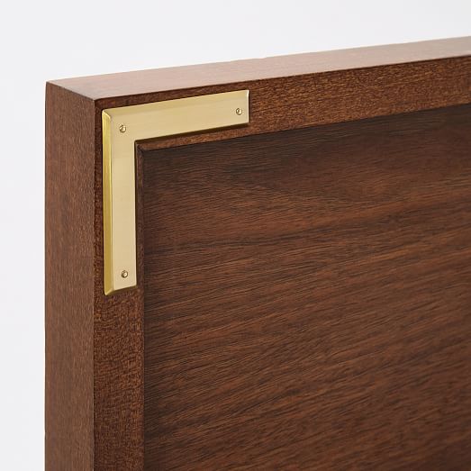 Malone Campaign Headboard   Walnut | west elm