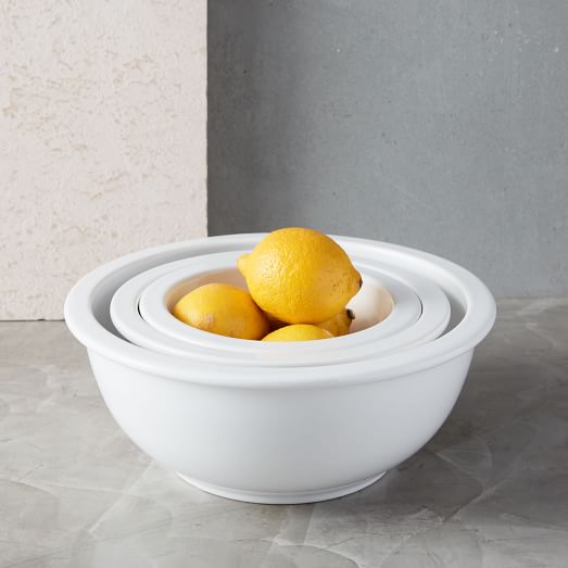 Everyday Nesting Bowls (Set of 3) White west elm