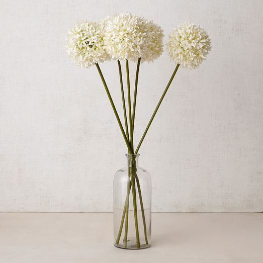 Faux Flower Head Stems west elm
