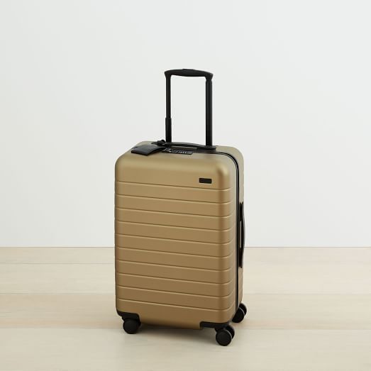 Away Suitcase The Bigger CarryOn (Brass) west elm