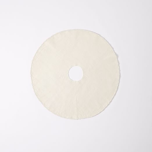 Felt Pom Pom Tree Skirt west elm