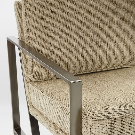 Metal Frame Upholstered Chair | west elm