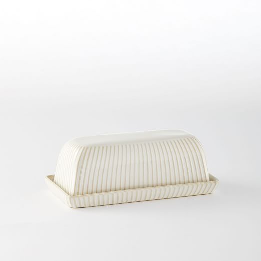 Textured Butter Dish west elm