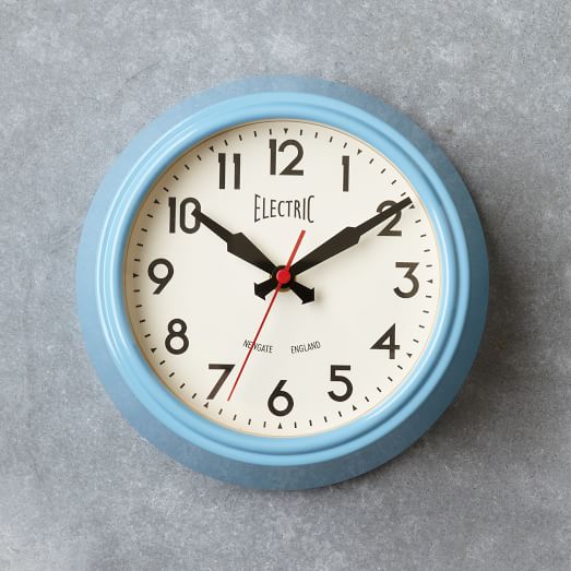 Newgate Electric Wall Clock west elm