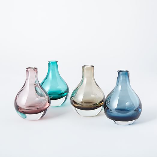 Glass Bud Vases west elm