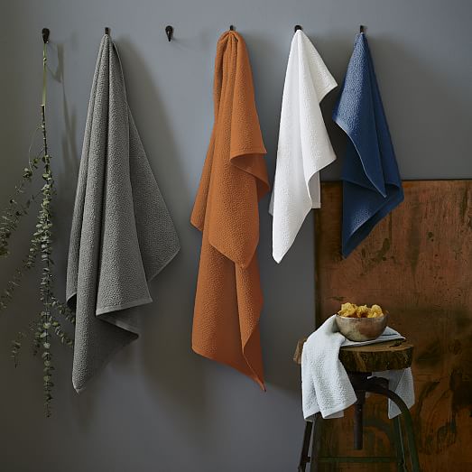 Absorbent Lightweight Towels west elm