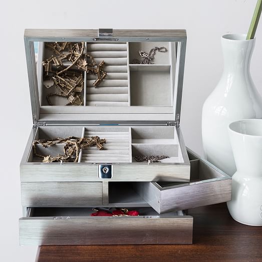 Grand Lacquer Jewelry Box west elm