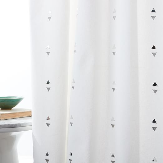 Embroidered Jewelry Curtain west elm