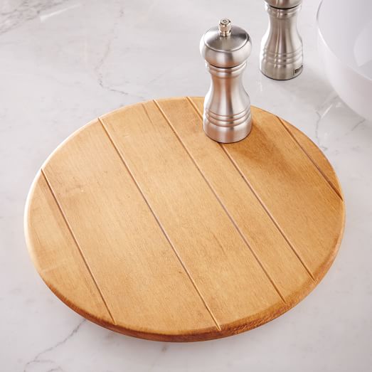Wooden Lazy Susan west elm