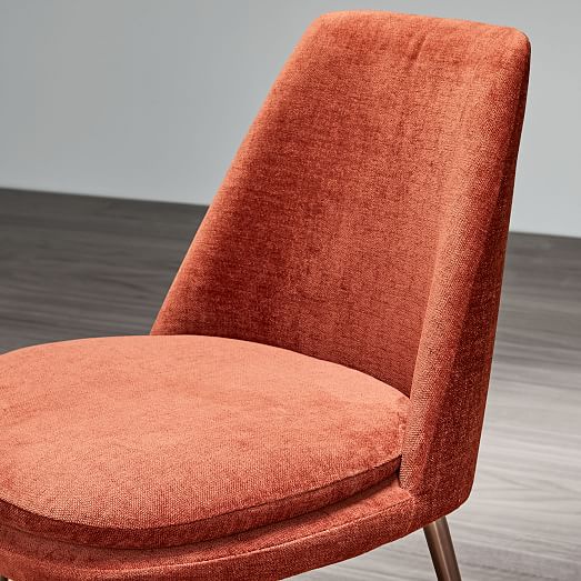 Finley LowBack Velvet Dining Chair west elm