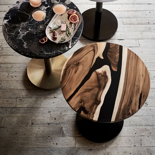 Wood Resin Bistro Table west elm