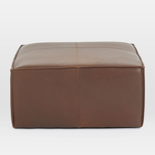 Leather Ottoman west elm