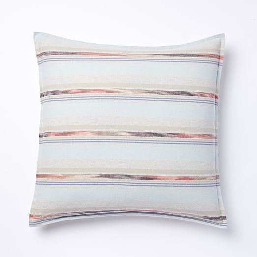 Flannel Desert Stripe Duvet Cover + Shams west elm