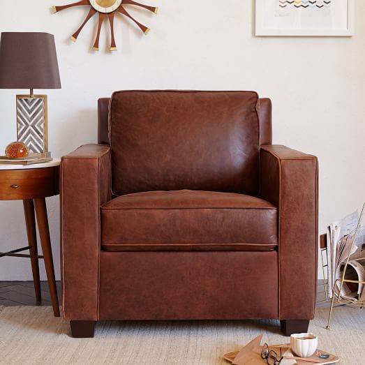Henry® Leather Armchair west elm