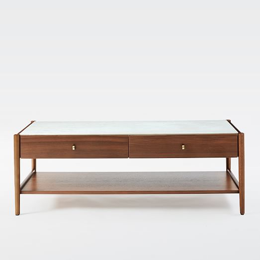 Robbins MidCentury Storage Coffee Table west elm