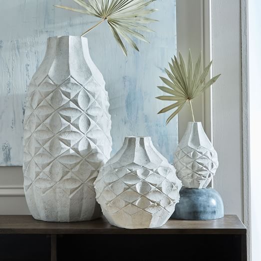 Volcanic Ash Vases west elm