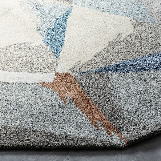 Diamond Rug Multi west elm