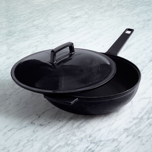 Enamel Cast Iron Saute Pan west elm
