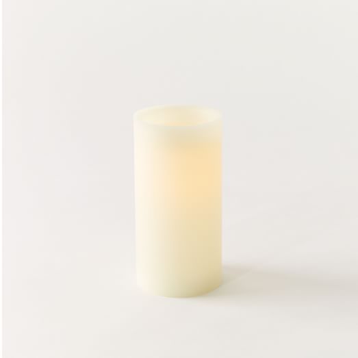 Flameless Pillar Candles west elm