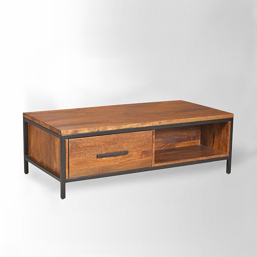 Metal + Wood Coffee Table west elm