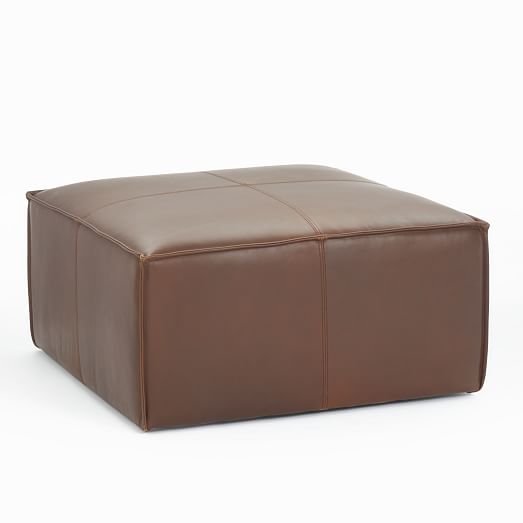 Leather Ottoman west elm