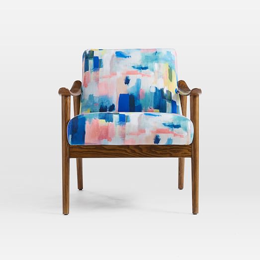 MidCentury Show Wood Chair Painter's Palette Print west elm