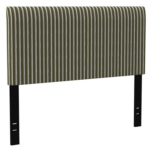 Andes Deco Headboard Painted Stripe Print west elm