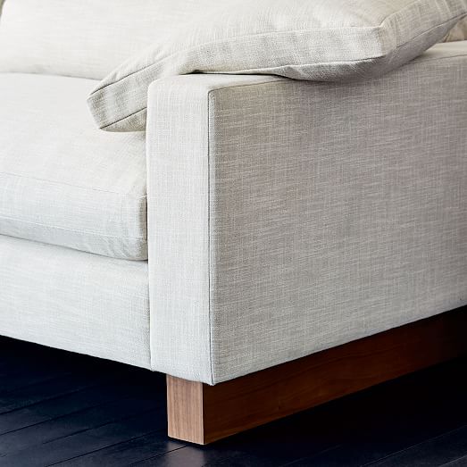 Harmony DownFilled 2Piece Chaise Sectional west elm