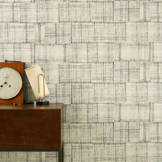 Crosshatch Wallpaper | west elm