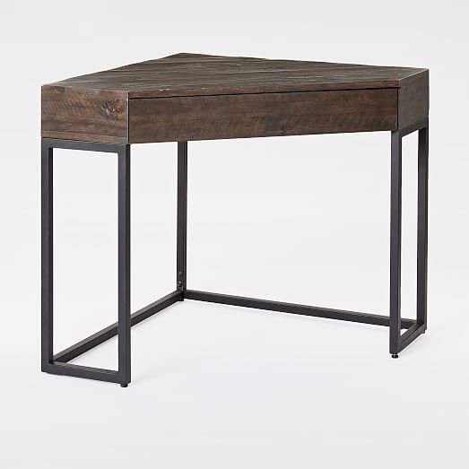 Logan Industrial Corner Desk west elm