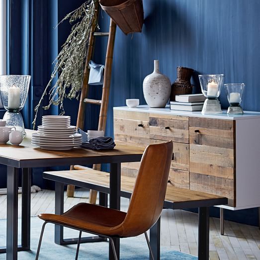 Reclaimed Wood + Lacquer Buffet (56") west elm