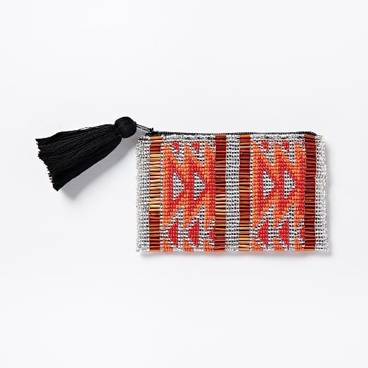 Beaded Pouches west elm