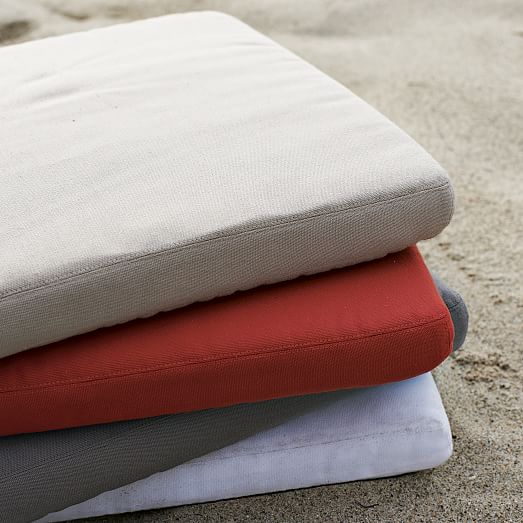 Outdoor DoubleLounger Cushions west elm